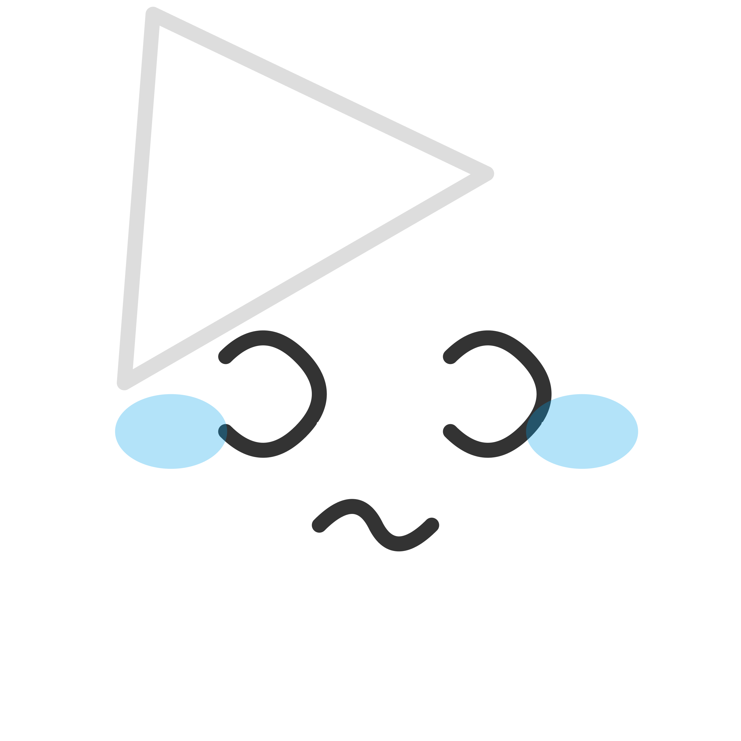 慌てるちさまる