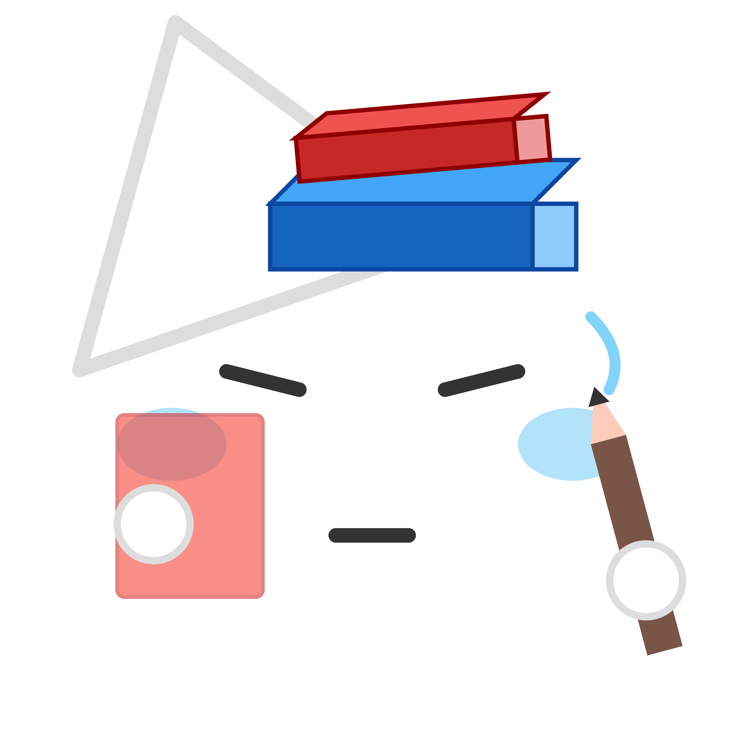 試験に挑むちさまる